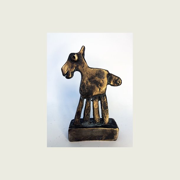 "LILLE HEST", Bronze skulptur