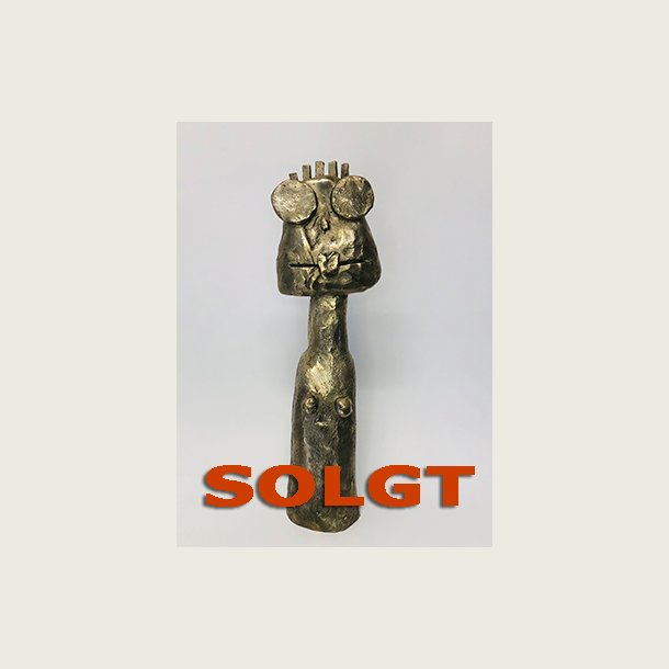 "SILVER LADY", slv / bronze skulptur